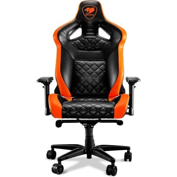 Кресло компьютерное игровое cougar titan black-orange [3mattnxb.0001] %Future_395 (фото 2)